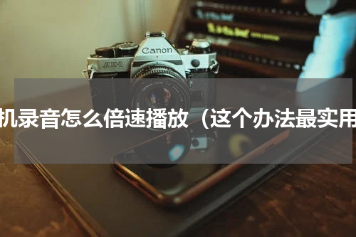 手机录音怎么倍速播放（这个办法最实用）