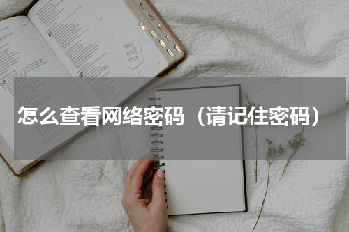 怎么查看网络密码（请记住密码）