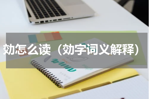 効怎么读（効字词义解释）