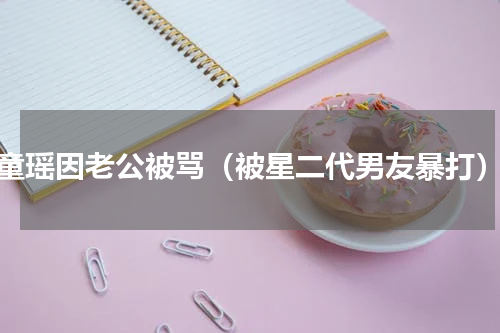 童瑶因老公被骂（被星二代男友暴打）