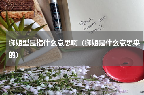御姐型是指什么意思啊（御姐是什么意思来的）