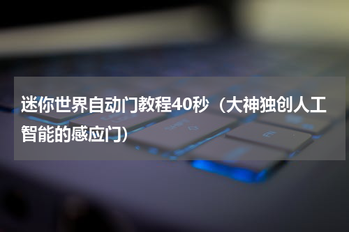 迷你世界自动门教程40秒（大神独创人工智能的感应门）