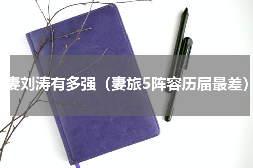 贤妻刘涛有多强（妻旅5阵容历届最差）