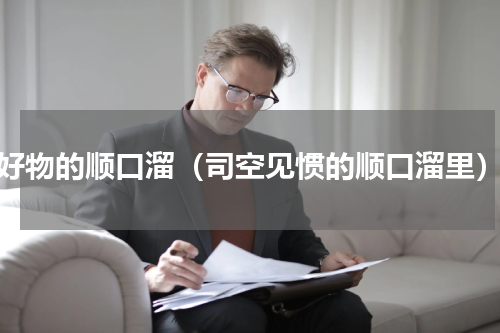 好物的顺口溜（司空见惯的顺口溜里）