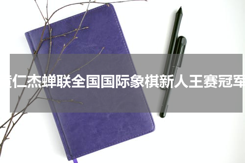 黄仁杰蝉联全国国际象棋新人王赛冠军