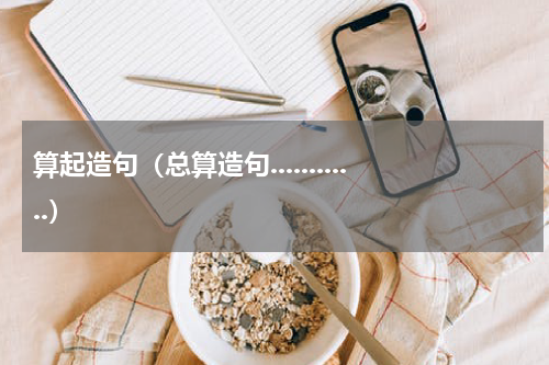 算起造句（总算造句............）