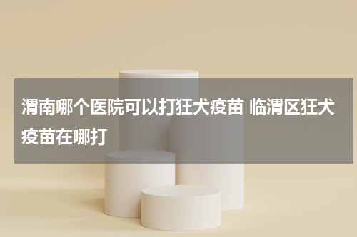 渭南哪个医院可以打狂犬疫苗 临渭区狂犬疫苗在哪打