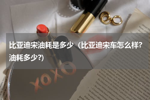比亚迪宋油耗是多少（比亚迪宋车怎么样?油耗多少?）