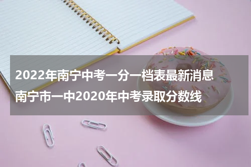 2022年南宁中考一分一档表最新消息 南宁市一中2020年中考录取分数线