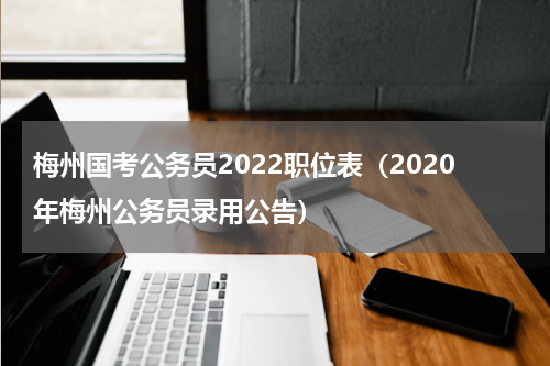 梅州国考公务员2022职位表（2020年梅州公务员录用公告）